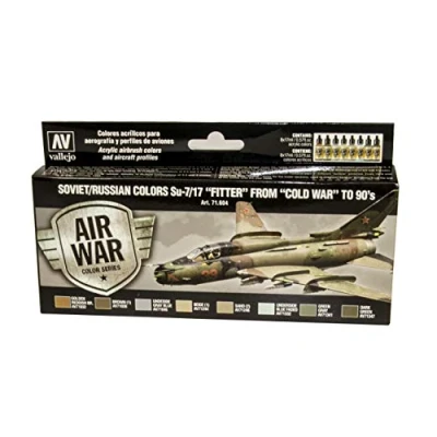 Afbeelding van Vallejo val71604 Model Air Soviet / Russian Colors Su 7/17 Fitter 8 x 17 ml