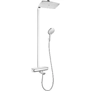 Afbeelding van Hansgrohe Raindance E showerpipe 360 1jet met badthermostaat