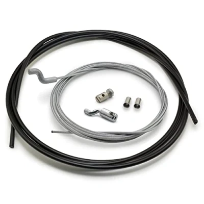 Afbeelding van Easyboost Gaskabel Binnenkabel Versnelling Ø1,5mm met Z Einde Mantel en Klem Versneller Carburateur Handvat Reparatie Kit voor Grasmaaier Bosmaaier Tiller Tuin