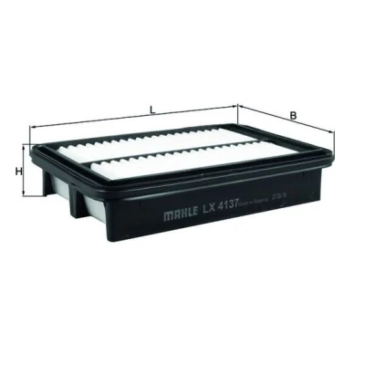 Afbeelding van Knecht Luchtfilter LX 4137