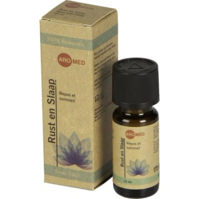Afbeelding van Aromed Lotus rust en slaap olie bio 10 ml