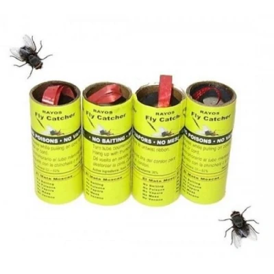 Afbeelding van Benson Vliegenvangers Plakstrip Fly Catcher 4 stuks
