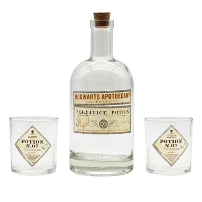 Afbeelding van ABYSTYLE Harry Potter drankfles en glazen set