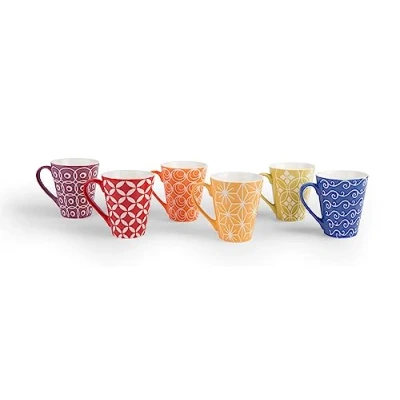 Afbeelding van Excelsa Brunch Time Bekers, set van 6