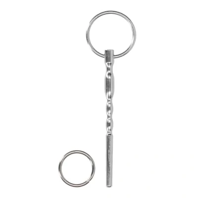 Afbeelding van Ribbed Hollow Penis Plug 0.3 / 7,5 mm