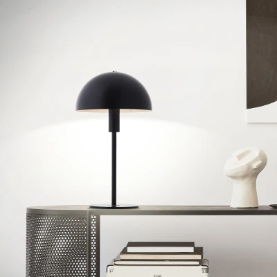 Afbeelding van Brilliant Lillian 93095/76 Tafellamp E14 28 W Zwart