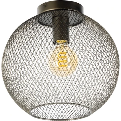 Afbeelding van ETH Billie Plafonniere 30cm Anodic brown