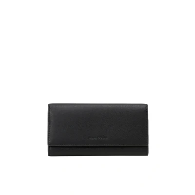 Afbeelding van Marc O&#039;Polo portemonnee Jessie Combi Wallet Black zwart