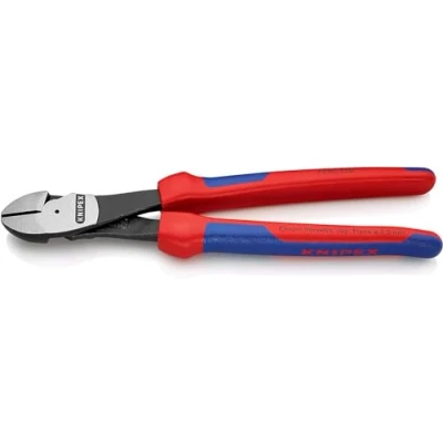 Afbeelding van Knipex Kracht zijsnijtang zwart geatramenteerd, met meer componentengrepen 250 mm (zelfbedieningskaart/blister) 74 02 SB