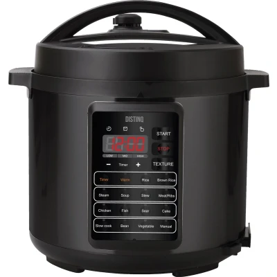 Afbeelding van DistinQ Multicooker 10 in 1 Snelkookpan Pressure cooker Rijstkoker Slowcooker Stomer Sous vide