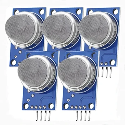 Afbeelding van AZDelivery 5 x MQ 2 Gas Sensor Rooksensor Luchtkwaliteitsmodule compatibel met Arduino Inclusief E Book!