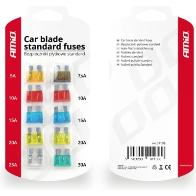 Afbeelding van Standaard zekering 10 stuks blister