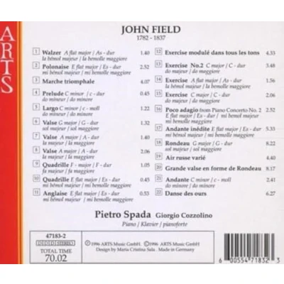 Afbeelding van Field: Complete Piano Music Vol 6 / Pietro Spada
