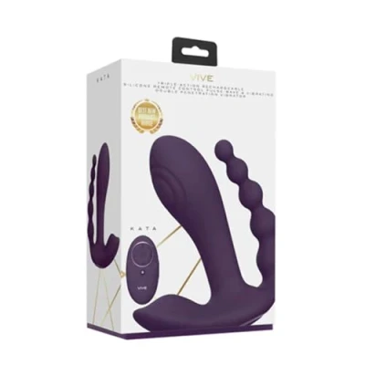 Afbeelding van Vive Kata Dubbele Penetratie Vibrator Paars