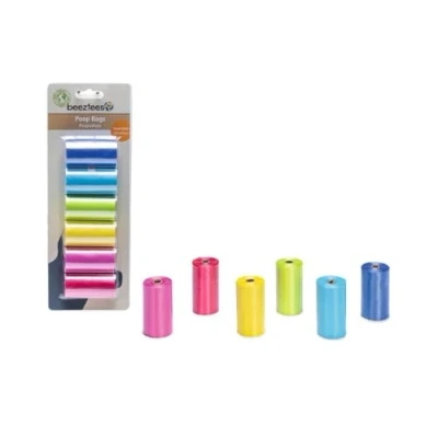 Afbeelding van Beeztees Navulling poepzakhouder regenboog 6 x 20 stuks