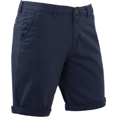Afbeelding van Heren short bermuda Brams Paris Oliver E14 navy chino maat 29