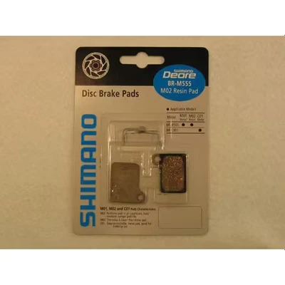 Afbeelding van Shimano Schijfremblok M 02 Fit. BR M555 (Y8B598040)