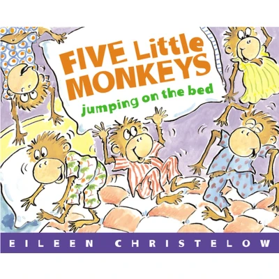 Afbeelding van Five Little Monkeys Jumping on the Bed