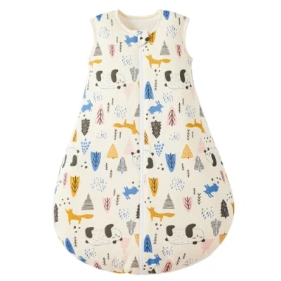 Afbeelding van Duomiaomiao slaapzak voor het hele jaar, katoenen babyslaapzak de winter, pasgeborenen, 1,5 TOG, warme baby&#039;s, ademende winterslaapzak baby&#039;s