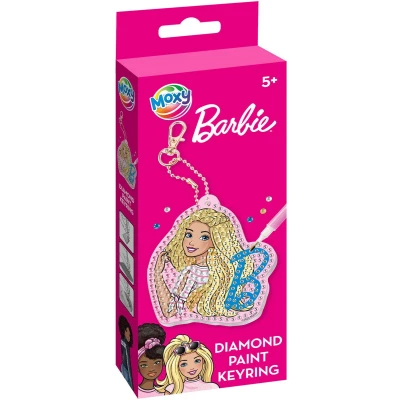 Afbeelding van Creative Craft Group Maak je eigen diamond paining sleutelhanger barbie