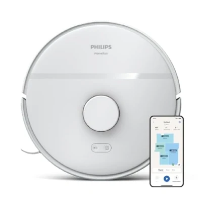 Afbeelding van Philips HomeRun 2000 Series XU2000/20 Robotstofzuiger met dweilfunctie Wit