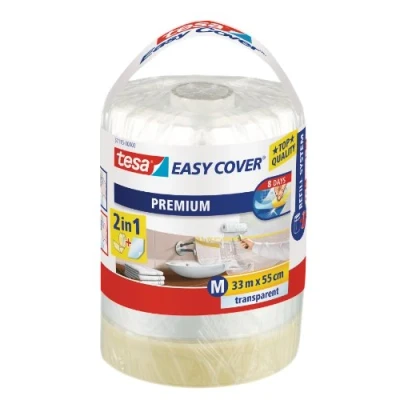 Afbeelding van Afdekfolie Tesa 57115 easy cover navulling 55cmx33m