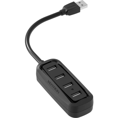 Afbeelding van Hub USB Vention VAS J43 B015 Zwart (1 Stuks)