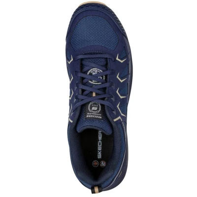 Afbeelding van Skechers Heren Malad II ESD composiet veiligheidsneus constructie schoen, marineblauw, 42.5 EU