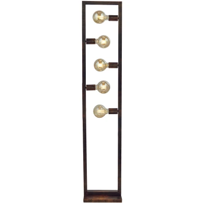Afbeelding van Searchlight Landelijke staande lamp Oblong EU24101 5RU