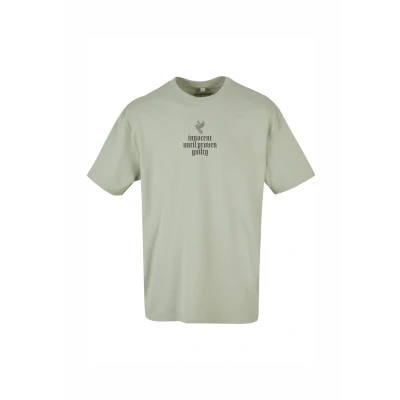 Afbeelding van Upscale by Mister Tee Justice Oversize Tshirt print, Heren, Maat: Small, Softsalvia