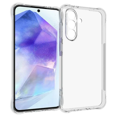 Afbeelding van Samsung Galaxy A56 Hoesje Siliconen en TPU (zacht) imoshion Softcase/Backcover Transparant Telefoonhoesje
