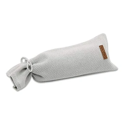 Afbeelding van Baby&#039;s Only Gebreide baby kruikenzak Kruikhoes Classic Zilvergrijs