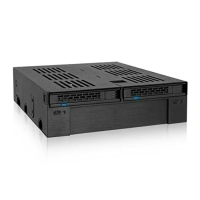 Afbeelding van Icy Dock MB322SP B 2x2,5 SATA mobile rack+3,5 voor externe 5,25