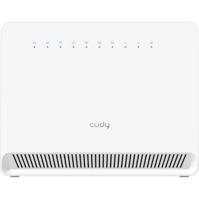 Afbeelding van Cudy N300 WLAN modemrouter, 4G, LTE, ontgrendeld, met SIM kaartsleuf, WLAN, 300 Mbps, Cat4, interne high gain antennes, VPN, plug and play, LT400E