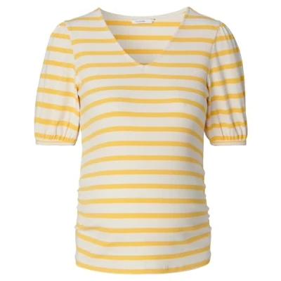 Afbeelding van Zwangerschaps T shirt Janou Banana Cream XL