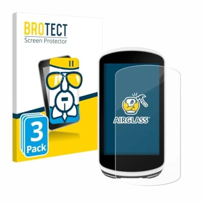 Afbeelding van BROTECT Glas Screen Protector voor Garmin Edge 1030 (3 Stuks) Schermbeschermer [9H Hardheid, Beschermglas Folie niet Gehard Glas]