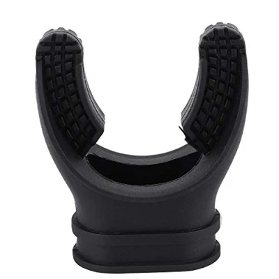 Afbeelding van SolUptanisu Cressi snorkelmondstuk, reserveonderdeel, siliconen Scuba Dive snorkel, mondstuk, duikuitrusting, accessoires, zwart, voor snorkelen, duikregelaar, ademapparaat