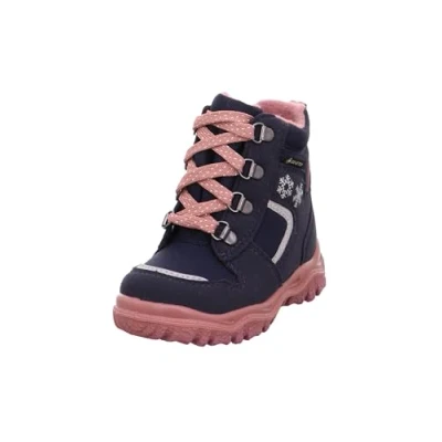 Afbeelding van Superfit Veterboots Blau rosa voor kinderen, Maat: 19, Textiel