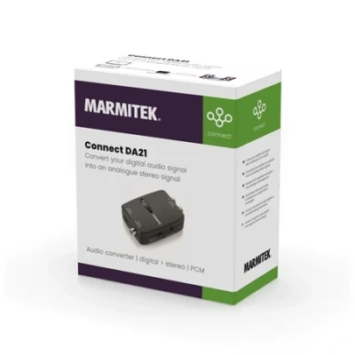 Afbeelding van Marmitek Connect da21 digitaal naar stereo audio 08127