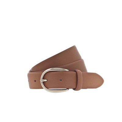 Afbeelding van Vanzetti Bossed AND Lined BELT Riem, Dames, Maat: 75, Cognac
