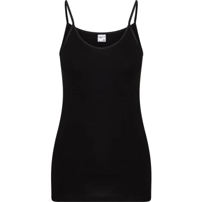 Afbeelding van Beeren Dames Hemd Brigitte Zwart 2 stuks L