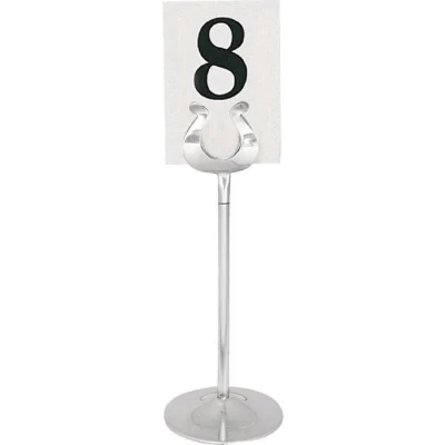 Afbeelding van Olympia RVS tafelnummerhouder 20,5cm