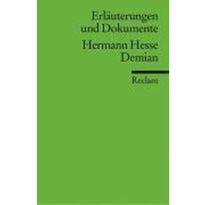 Afbeelding van Demian. Erläuterungen und Dokumente