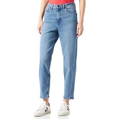 Afbeelding van JJXX JXLISBON HW CC4006 Damesjeans Broek, blauw (medium blue denim), 31W 32L