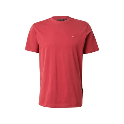 Afbeelding van Napapijri Salis Tshirt basic, Heren, Maat: 3XL, Tibetan red