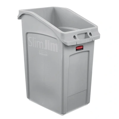 Afbeelding van Slim Jim Under Counter container 87 ltr, Rubbermaid, model: VB 237696, grijs