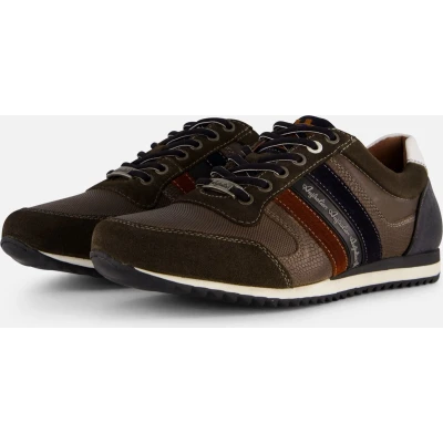 Afbeelding van Australian Camaro Sneakers grijs Leer Heren Maat 42