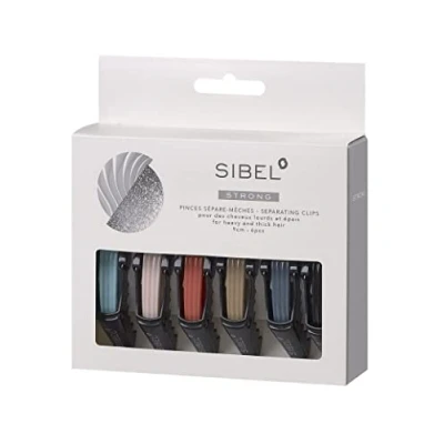 Afbeelding van Sibel Gator Clips 9cm Ass.col.6st