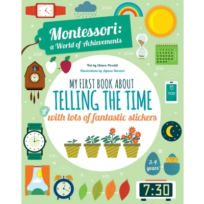 Afbeelding van My First Book About Telling Time: Montessori Activity