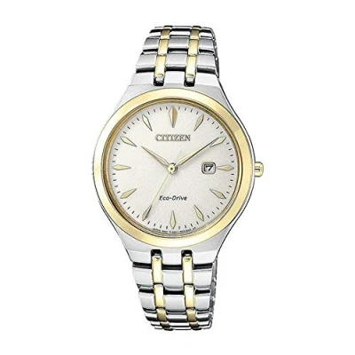 Afbeelding van Citizen Analoog dameshorloge op zonne energie met roestvrij stalen armband EW2494 89B, Meerkleurig, Eén maat,